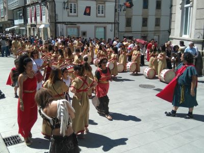 Festival romano en Lugo, España